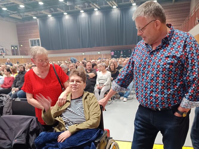 ...gleich geht es los