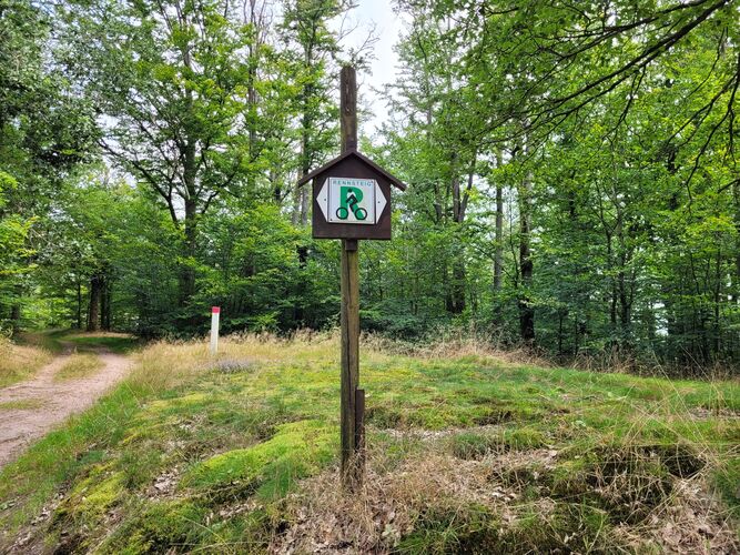 Rennsteig Schild